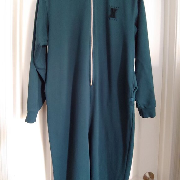 Savage Fenty Forever Savage Showgirl Hooded Onesie Hunter Green Snuggle L - Picture 5 of 14